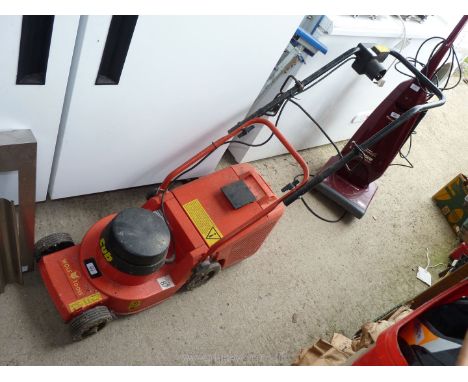 Wolf Tools 'Cub' electric lawn mover, no cable. 