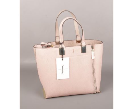 A Jasper Conran Light Pink Colour block Handbag  still has tag on