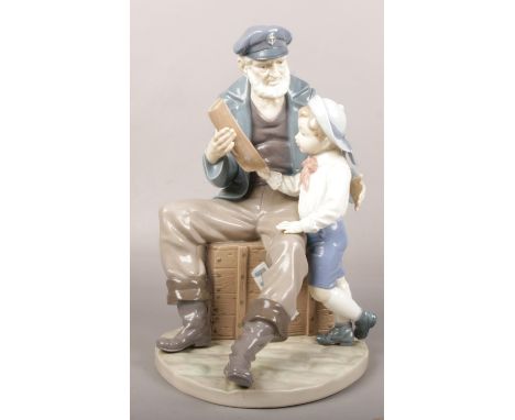 A Lladro ceramic figurine, 5207 ' A Tall Yarn' (approx 28 cm height)  