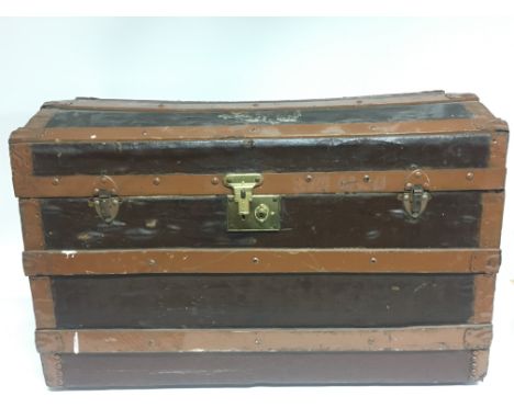 Dome top trunk and other box.