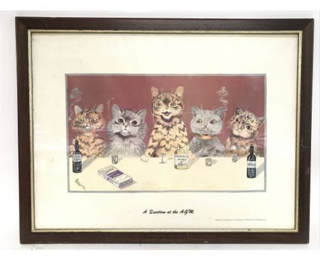 Louis Wain, A question at the A.G.M