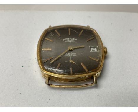A vintage 9ct gold Rotary wristwatch.