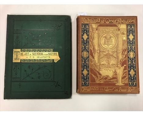 Rubaiyat of Omar Khayyam, Hodder and Stoughton [no date], 4to, colour plates, original cloth gilt, a few gatherings starting;