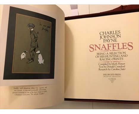 Snaffles, Being a Selection of his Hunting and Racing Prints. New Zealand: Millwood Press, Wellington, 1983, oblong folio, no
