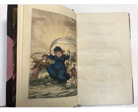 Political Sketches of Scarborough, Ackermann 1813, 8vo, etched plates by Rowlandson after J Green, occasional light spotting 