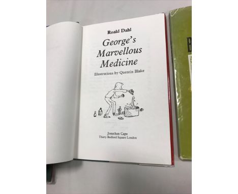 George's Marvellous Medicine, first edition 1981, in dust jacket; GRAVES (R) The Big Green Book, illustrated by Maurice Senda