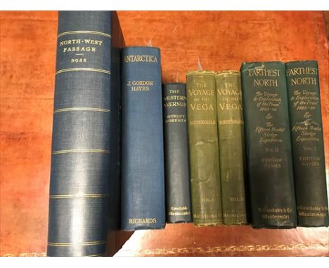 Narrative of a Second Voyage in Search of a North-West Passage...,London: A. W. Webster, 1835 4to, mounted frontispiece, some