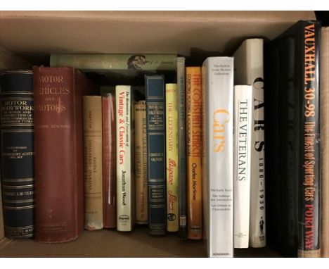 Collection, including: BUTLER (H J) Motor Bodywork, 1924, illustrated, cloth; BEAUMONT (W W) Motor Vehicles and Motors, 2nd e