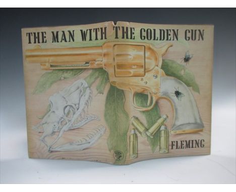 The Man With The Golden Gun, first edition 1965, good in dust jacket with slight nicks at head of spine, unclipped price