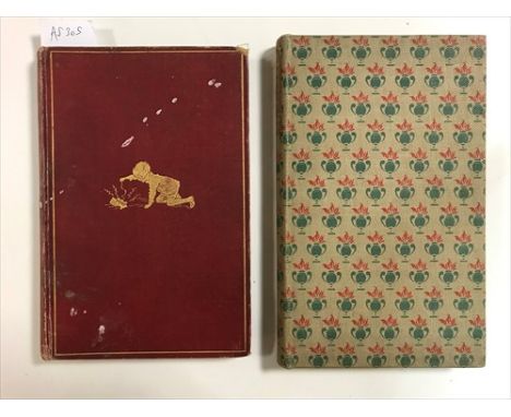 Now We Are Six, first edition 1927, 8vo, orignal cloth, slightly marked; LAMARTINE (A De) Graziella, illustrated by Jacquier,