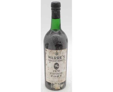 Warre's Tercentenary vintage port, 1970, one bottle 
