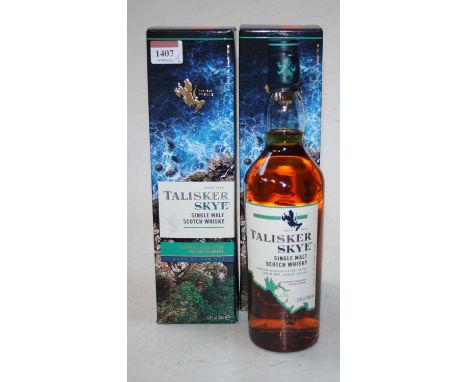 Talisker Skye Single Malt Scotch Whisky, 70cl, 45.8%, two bottles in cartons