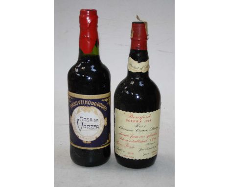 Jose Pemartin Berisford "Solera 1914" Rare Amoroso Cream Sherry, one bottle; and Casa da Várzea Tawny Port, one bottle (2)