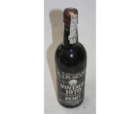 C. DA SILVA'S vintage port, 1970, one bottle