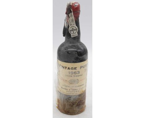 Borges &amp; Irmao (Alto Douro) vintage port, 1963, one bottle