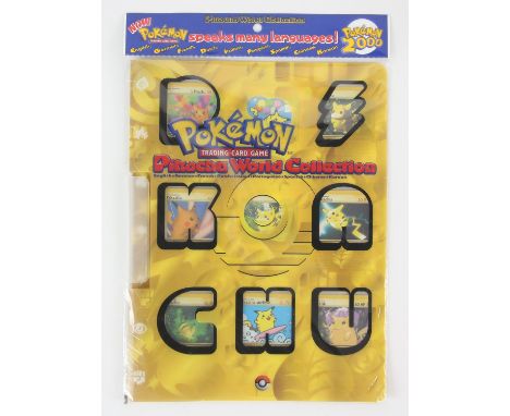   Pokemon TCG - Sealed Pikachu 2000 World Collection Promo File - This lot contains a factory sealed Pikachu 2000 World Colle