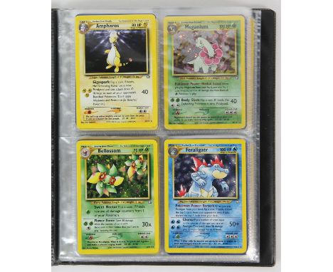 Pokemon TCG. Neo Genesis, near complete set. 104/111. Cards missing from set: 2, 5, 7, 8, 11, 12, 18  (7).  Provenance: This 