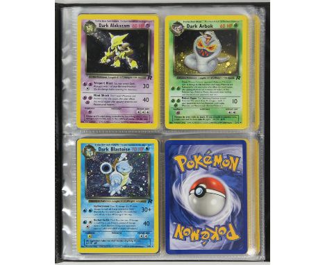 Pokemon TCG. Team Rocket Near complete set 77/83 Missing card numbers: 4, 5, 6, 11, 13, 15. Provenance: This item comes from 