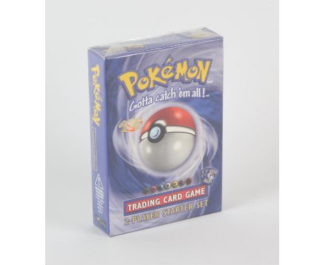 Pokemon TCG - Base Set 2-Player Starter Set Sealed. This lot contains the very first 2-player starter deck released in 1999. 