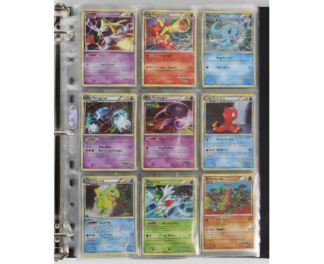   Pokemon TCG - HGSS Unleashed Complete Set - this lot contains a complete Heart Gold & Soul Silver Unleashed set 96/95 - Thi