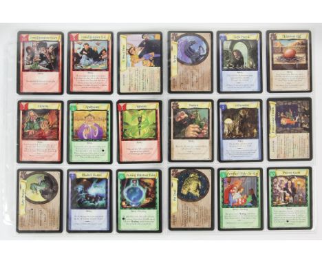   Harry Potter TCG - Base Set Collection. This lot features approximately 200 cards from the first two Harry Potter trading c