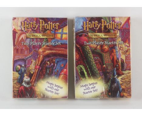 Harry Potter TCG - Two-Player Starter Set Sealed x2. This lot contains two sealed two-player starter decks featuring cards fr