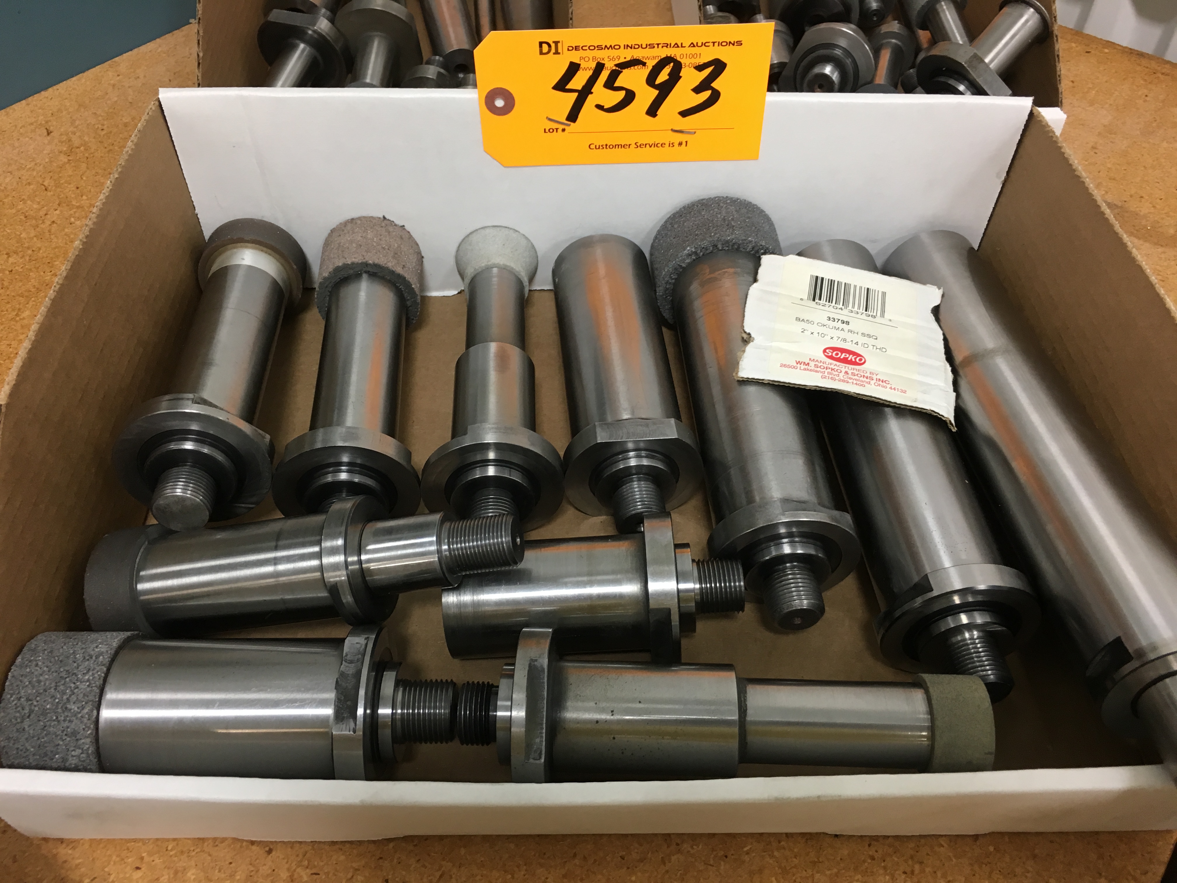 INTERNAL GRINDING QUILLS (USED FOR OKUMA GRINDER)