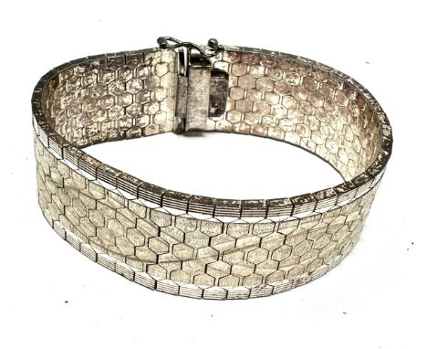 Vintage silver bracelet /bangle weight 49g