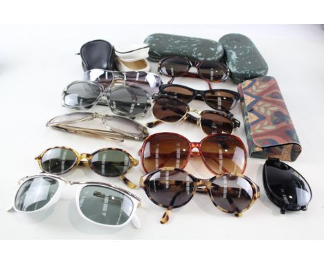 Spectacles &amp; Eyewear Vintage Inc Cases, Shaded, Plated Joblot
