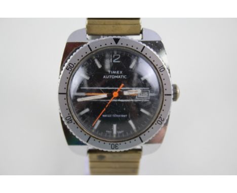 Mens Timex Diver Style Watch Auto Working 