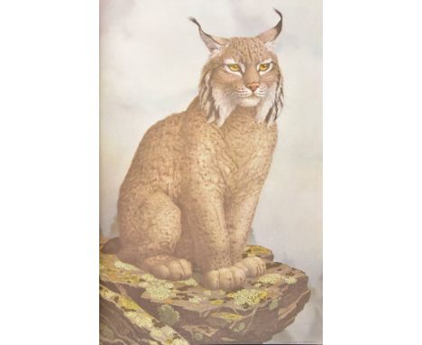 Amuchastegui (Axel). Some Birds and Mammals of Nortn America, Tryon Gallery, 1971, 16 colour plates, top edge gilt, glassine 