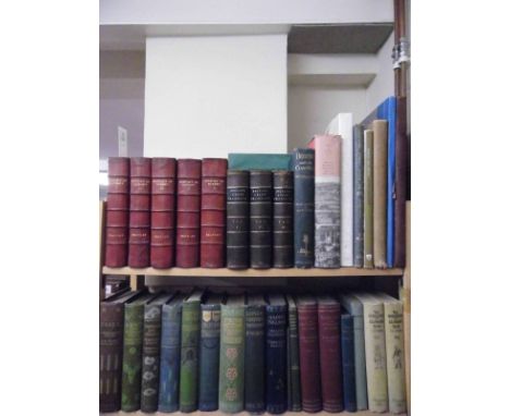 Brayley (Edward Wedlake). A Topographical History of Surrey; 5 volumes, 1850,  numerous black and white illustrations by Thom