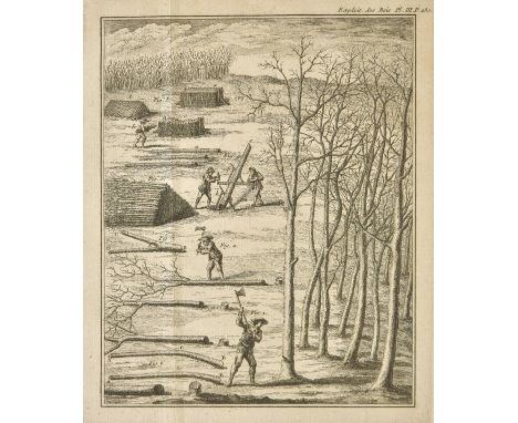 Duhamel du Monceau (Henri Louis). De l'Exploitation des Bois, ou moyens de tirer un parti avantageux des taillis, demi-futaie