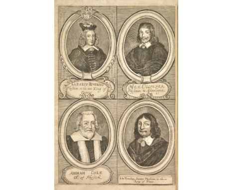 RiviŠre (Lazare). The Practice of Physick, in Seventeen several Books ... by Nicholas Culpeper ... Abdiah Cole ... And Willia