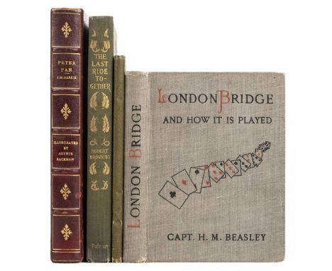 Beasley (Henry Mountiford). London Bridge and How it is Played, 1st edition, William Heinemann, 1905, spotting to outer leave