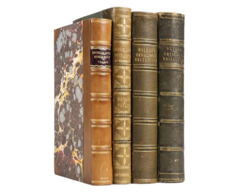 Turner (Dawson). Muscologiae Hibernicae Spicilegium, 1st edition, Yarmouth, 1804, 16 hand-coloured engraved plates, some ligh