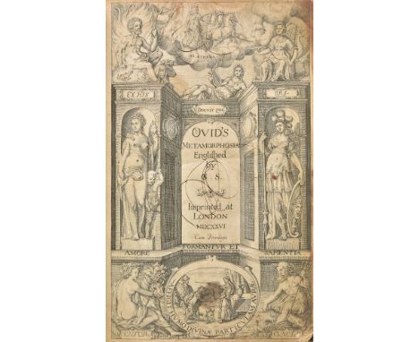 Ovidius Naso (Publius). Ovid's Metamorphosis Englished by G[eorge] S[andys], Imprinted at London: [by William Stansby], 1626,