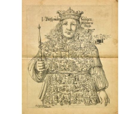 Buno (Johannes). Bilder-Bibel: Darinn die Bucher Altes und Neuen Testaments, plate volume only, Hamburg, 1680,  complete seri