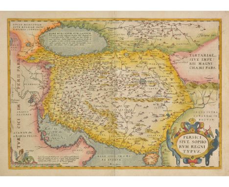 Persia. Ortelius (Abraham), Persici sive Sophorum regni typus, [1573], hand coloured engraved map, slight dust soiling, 350 x