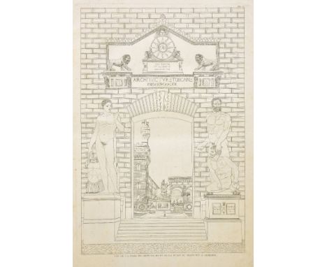 Grandjean de Montigny (Auguste, &amp; Auguste Famin). Architecture Toscane, ou Palais, Maisons, et autres Edifices de la Tosc