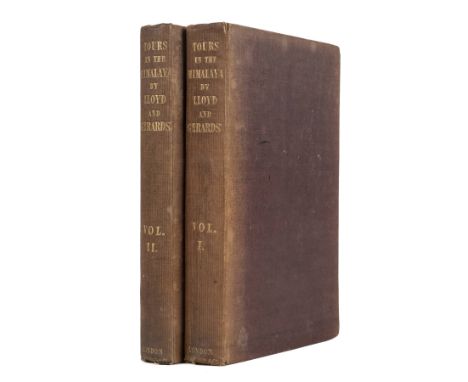 Lloyd (Sir William). Narrative of a Journey from Caunpoor to the Boorendo Pass in the Himalaya Mountains, via Gwalior, Agra, 