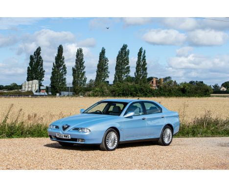 2002 Alfa Romeo 166 V6 Lusso 3.0 SportronicRegistration no. YS02 MWGChassis no. ZAR93600000071893Odometer Reading: 66,000 MoT