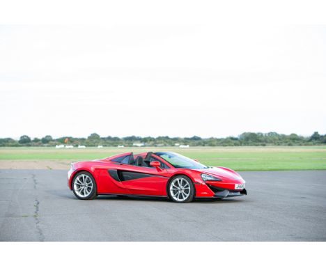 2018 McLaren 570S SpiderRegistration no. JR18 MCLChassis no. SBM13FAC1JW004474Odometer Reading: 4650 MoT Expiry: Exempt *From