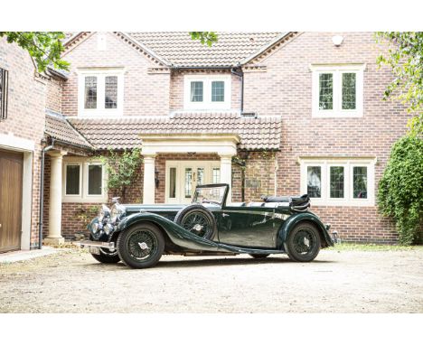 'The Nell Collection'1935 Alvis Speed 20SC Coachwork by CharlesworthRegistration no. BVX 91Chassis no. 12050Odometer Reading: