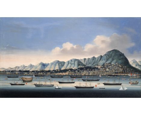Chinese School, late 19th CenturyHong Kong oil on canvas45.7 x 78.1cm (18 x 30 3/4in).Footnotes:ProvenanceWith Paul Mason Gal