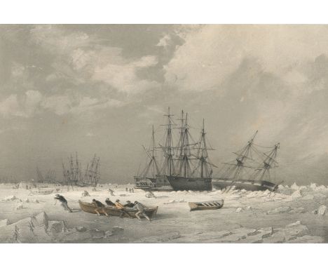 FRANKLIN EXPEDITIONMAY (WALTER A.)A Series of Fourteen Sketches Made During the Voyage Up Wellington Channel in Search of Sir