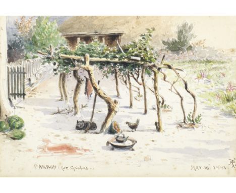 Robert Taylor Pritchett (British, 1823-1907)A set of 10 scenes from the artist's travels in Africa and South America between 