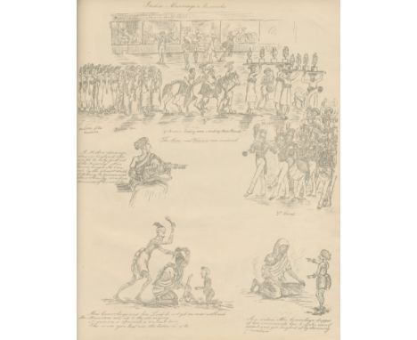 LODWICK (R.W., BOMBAY CIVIL SERVICE)Humorous Sketches in the World We Live In, AUTHOR'S PRESENTATION COPY INSCRIBED 'To the H