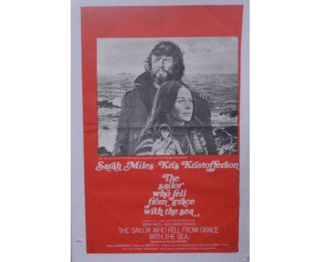 Movie poster: The Sailor Who Fell From Grace With The Sea, 1976, 76 x 50 cm