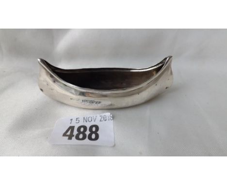 Small model canoe 3.25” long B'ham 1900 by CS 12g.  